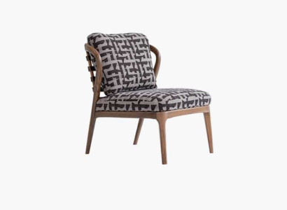 Armchair Living Room Modern Luxury Design Gray Single Seat Sofa Couch Furniture